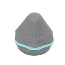 장요근마사지 Tpe 콘 솔리드 흡착 볼 psoas 흉추 백 견갑골 발 요가 근육 릴리스 공급, 녹색