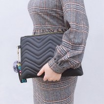 40대 여자 직장인 심플 빅 클러치백 대학생클러치백
