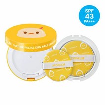 아토팜톡톡페이셜선팩트SPF43PA+++ 15g 본품+15g 리필