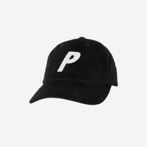 [정품] 팔라스 P-테크 코드 6-패널 캡 블랙 - 22FW Palace P-Tech Cord 6-Panel Black
