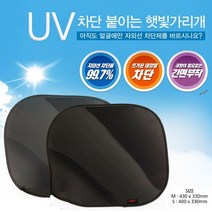 쭈bapha_카렉스 UV차단 붙이는 햇빛가리개 1개입 썬팅 자동차 앞유리 차량용 덮개♥LtMS, ♥LtMSS-400x330mm