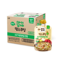 아이꼬야 맘스쿠킹 이유식 100g, 혼합맛(전복/표고버섯), 1000g, 9개