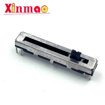 파나소닉 전자 오르간 용 특수 푸시로드 슬라이딩 전위차계 4.5cm 모노 b100k 중간 점 핸들 5mm 길이