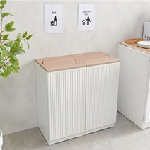 모노 템바보드 더스트박스 인테리어 스윙형 2P 세트 휴지통 다용도보관함