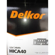 델코 산업용 배터리 HI-CA 40(12V 40Ah) UPS 정류기반 수배전반 비상발전기 시동 무보수 밀폐형 축전지, HI-CA 40 (40Ah), 폐배터리반납