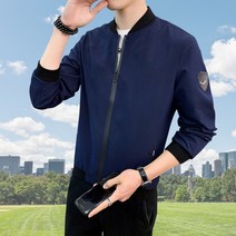 남자 항공 점퍼 바람막이 윈드 재킷 블루종 봄버 자켓