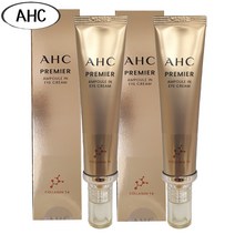 [ 홈쇼핑 동일 ] AHC 아이크림 시즌 11 프리미어 앰플인 40ml 2개, AHC아이크림 시즌11 40ml 2개