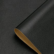 소파 수리 패치에 대한 자체 접착 가죽 가구 테이블 의자 스티커 좌석 가방 신발 침대 수정 수선 PU 인조 가죽 피부, black_50x50cm