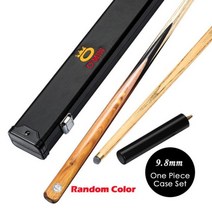 고급 당구 큐대 3쿠션 개인큐 계몽 스누커 큐 ​​원피스 피스 오리지널 팁 샤프트 스틱, 9.8mm, b