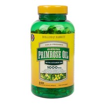 Holland & Barrett 홀랜드앤바렛 네츄럴 이브닝 프림로즈 오일 240 정 1000mg 플러스 비타민 B6