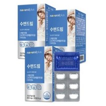 내츄럴플러스 수면드림 락티움, 30정, 51개