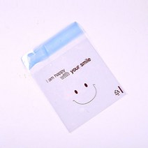 비닐닷컴 빵봉투 모음, 1000매, 스마일 빵비닐 150x180+40