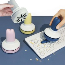 지우개 밥 창문 틈 청소기 초등 학생 책상 창틀 교실 독서실 미니 입시미술 공부 초소형, 핑크