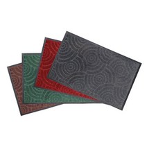제이오마켓 써클 카펫 현관매트 190X300cm 레드 미끄럼방지 업소용 사무실 아파트현관 매장입구 발매트
