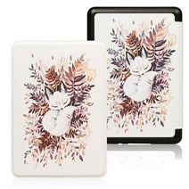 킨들 페이퍼화이트 11 번째 스마트 케이스 페인티드 프리미엄 커버 5 6 7 10 마그네틱 하드, 04 for J9G29R, 10 Sleeping fox