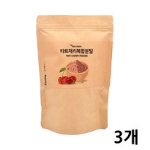 에너데이 타트체리분말 복합물 농축액 가루 타르트 체리 레드비트 피쉬콜라겐 풋사과 비타민C 파우더 효능, 3개, 120g