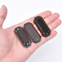쏠라 태양열충전 부착식 LED 싸이키등 시그널램프, 그린LED, 1개