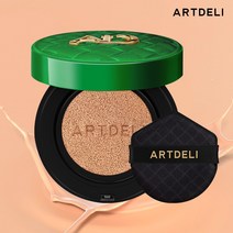 아트델리 갈바덤 리프팅 커버 쿠션 본품+리필 그린+마스크1장 추가증정, 21호