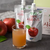 [동안동농협] 정직한 100퍼센트 사과즙 120ml 30팩 30팩 (총 60팩), 60개