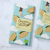 [메가마트]초콜릿 프롬 헤븐 유기농 화이트 100g, 1개