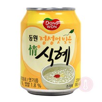 푸드올마켓_ 동원 정성껏 빚은 식혜 238ml