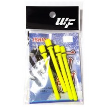 [낚시장터]-[우와조구] 돌돔용 원터치 유동편대 형광그린 버림봉돌용(4개입), 1개