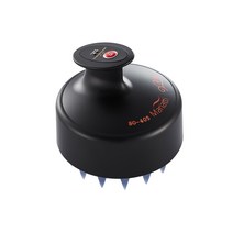 쿨그린 SO-405/두피마사지기/샴푸브러쉬, 블랙 1개