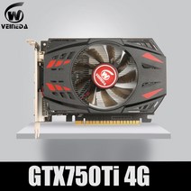 Veineda 그래픽 카드 gtx 750ti 4gb 128bit 5000mhz gddr5 비디오 카드 for nvidia vga 카드 gtx 750 ti 2gb보다 강력한, 중국