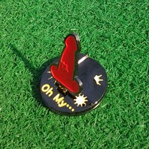 이색 골프 볼마커 Oh my 필드 스트레스 No 판촉 선물 시상 사은품