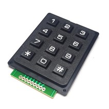 3X4 키패드 멘브레인 멤브레인키패드 3X4 KEYPAD, 단품