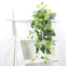 마쉬매리골드 조화 고속터미널 꽃 시장 레티큐레이트 가랜드 82cm 행잉플랜트, NA616835