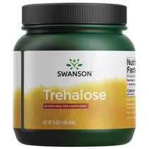 １ Swanson 100% Pure Trehalose 16 Ounce (1 lb) (454 g) Pwdr, 1, 454g