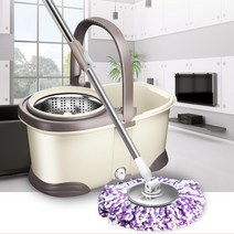 밀대 통돌이 물걸레 회전걸레 극세사 마대 대걸레 청소기, NEW 파워C-02