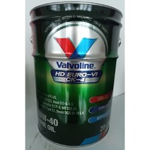 발보린 유로6 HD EURO6 10W40(20L) 대형디젤엔진오일, 1개