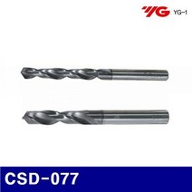 와이지원 206-0990 초경코팅드릴 CSD-077 D7.7X7.7X50X85 (H4401077) (1EA)