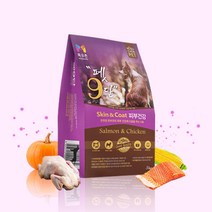 목우촌 펫9단 피부건강(5kg) 강아지사료 사료 피부건강, 5kg, 오리