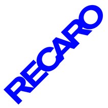 RECARO 레카로 튜닝 데칼 차량용 스티커, 대, 화이트