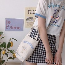 아울리빙 지구지킴이 텀블러 물통주머니 에코백 핑크독 지구곰 아보카도 지구토끼