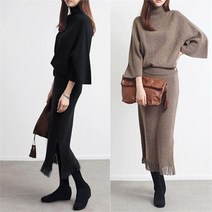 셀러허브(잡화) 여자 7부티 긴치마 통소매 슬릿 인디언 세트