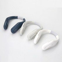 아이리버 넥밴드 선풍기 스톰프리덤 몬스터 INF-P9, 블루그레이