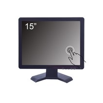 15인치 터치스크린 모니터 Cocar 디스플레이 Windows POS 적용 LCD TFT LED LCD VGAUSB