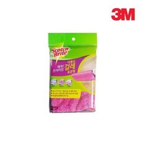 3M 때쏙 프리미엄 다용도 걸레 표준형 2매입 바닥청소, 1개