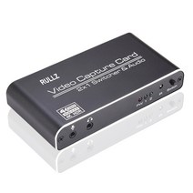 캡쳐보드 HDMI usb 외장 방송용 영상편집 투컴 1080p usb 3.0 비디오 캡처 카드 2x1 hdmi 호환 스위치 4k 루프 마이크 오디오, 2x1 스위치 캡처