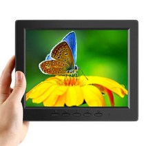 보조모니터 15인치 10인치 Miktver-BNC 보안 카메라 CCTV 모니터 8 인치 소형 TFT 디스플레이 800x600 해상도 VGA 데스크탑 컴퓨터 벽 장착 지원, VGA 모니터_AU 플러그