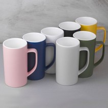 위즈라인 무광 머그컵 (7color), 위즈라인 무광 머그컵 500ml (옐로우)