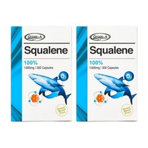 Origin A Squalene 오리진에이 호주 스쿠알렌 상어간유 1000mg 300캡슐 2팩, 2개, 300정