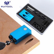 마그네틱 드릴 목공 도구용 포켓 홀 지그 가이드 장부촉 6mm 8mm 10mm, 05=F