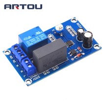 AC 220V 타이머 릴레이 지연 스위치 모듈 입력/출력 오프 조정 가능한 타이밍 턴 보드