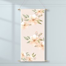 족자현수막J007 월배너 셀프백일상 첫돌, 족자J007(대)_A형상하족자, 배경만