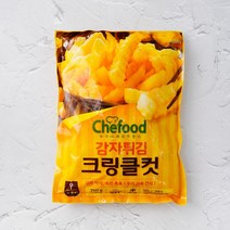 [메가마트]롯데웰푸드 냉동감자튀김 크링클컷 750g, 1개